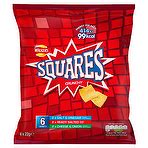 How many calories are in squares ready salted - calories, carbs, nutrition