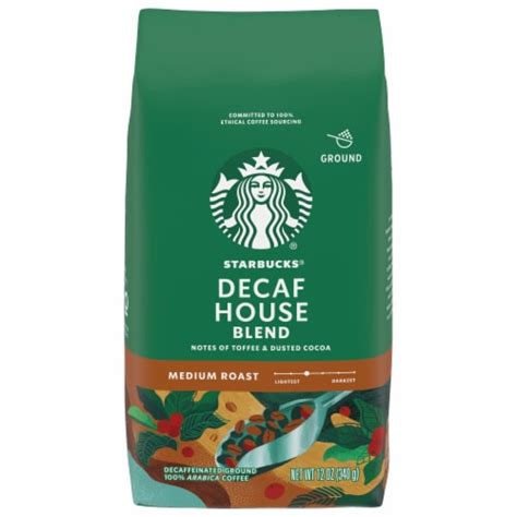 How many calories are in starbucks house blend, or breakfast blend, decaf, 12 oz - calories, carbs, nutrition