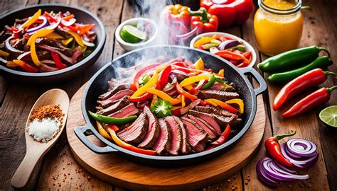 How many calories are in steak fajitas - calories, carbs, nutrition