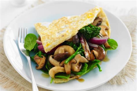 How many calories are in stir-fried asian vegetable omelette - calories, carbs, nutrition