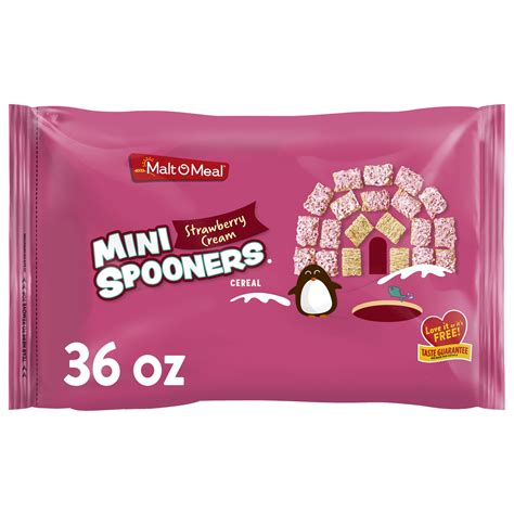 How many calories are in strawberry cream mini spooners - calories, carbs, nutrition