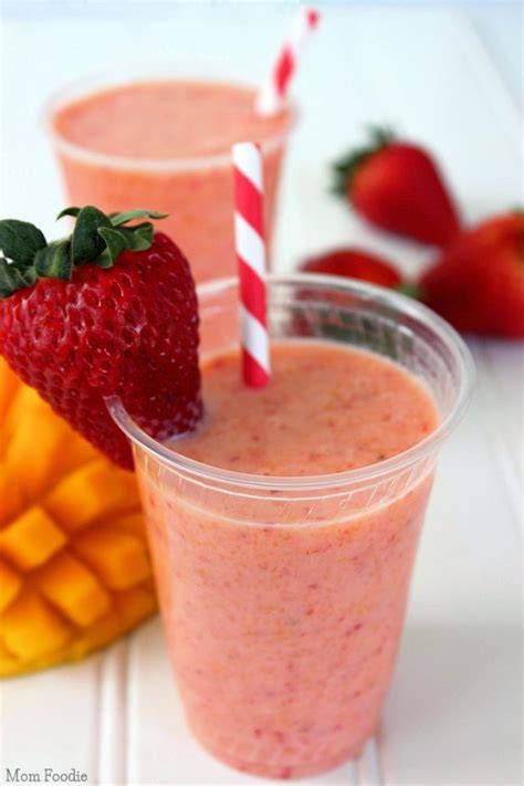 How many calories are in strawberry mango smoothie (32 oz) - calories, carbs, nutrition