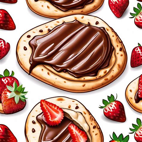 How many calories are in strawberry nutella naan dippers - calories, carbs, nutrition