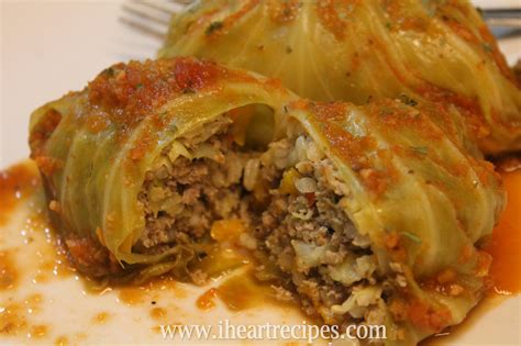 How many calories are in stuffed cabbage roll - calories, carbs, nutrition