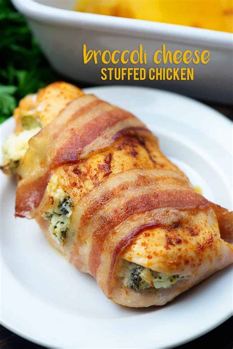 How many calories are in stuffed chicken breast with broccoli, roasted red peppers gouda cheese-occ - calories, carbs, nutrition