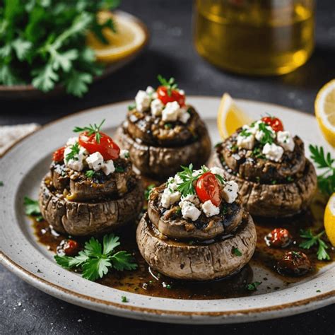 How many calories are in stuffed mushrooms - calories, carbs, nutrition