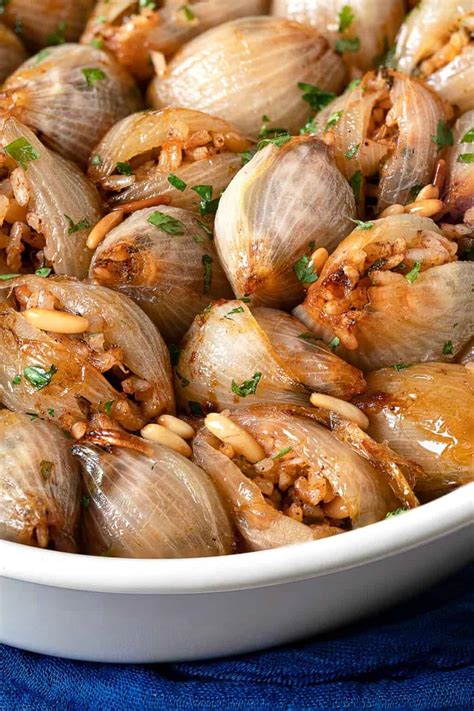 How many calories are in stuffed onions - calories, carbs, nutrition