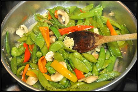 How many calories are in sugar snap pea stir fry - calories, carbs, nutrition