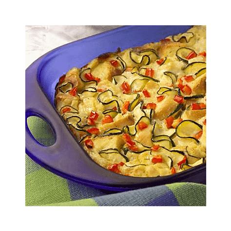 How many calories are in summer vegetable strata - calories, carbs, nutrition