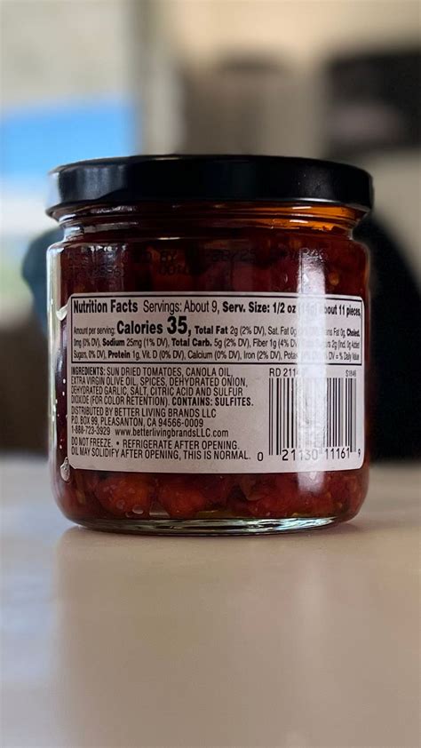 How many calories are in sundried tomato mayonnaise - calories, carbs, nutrition