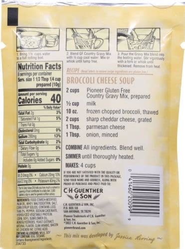 How many calories are in superb - country gravy mix, dry - calories, carbs, nutrition