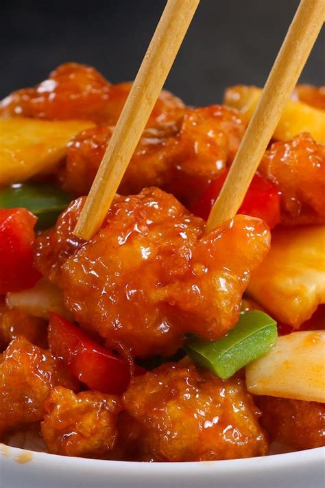 How many calories are in sweet and sour citrus chicken with boiled rice - calories, carbs, nutrition