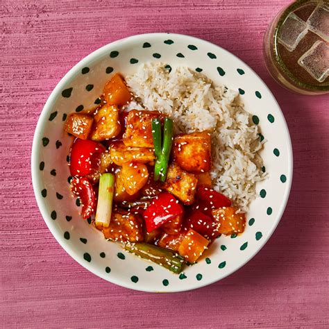 How many calories are in sweet and sour tofu - calories, carbs, nutrition