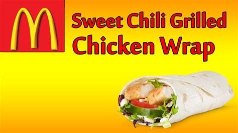 How many calories are in sweet chili grilled wrap - calories, carbs, nutrition