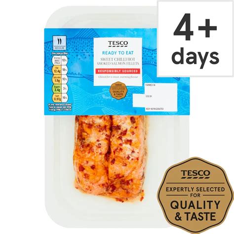 How many calories are in sweet chilli smoked salmon taster - calories, carbs, nutrition