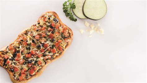 How many calories are in sweet eggplant parm pizzetta - calories, carbs, nutrition