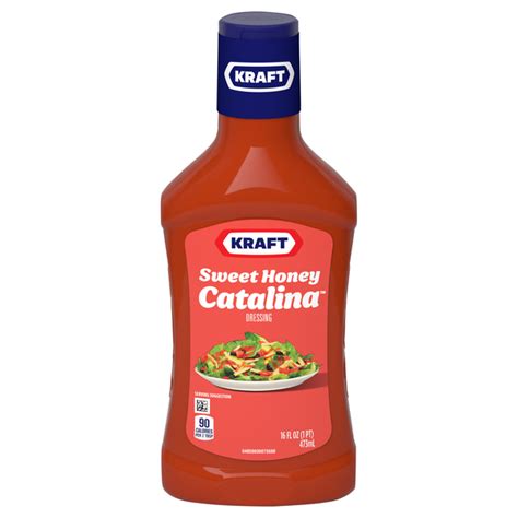 How many calories are in sweet honey catalina dressing - calories, carbs, nutrition