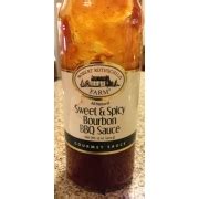 How many calories are in sweet spicy bourbon bbq sauce - calories, carbs, nutrition