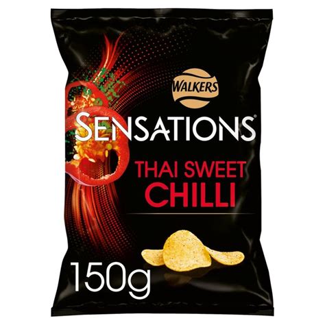 How many calories are in sweet thai chili crisps - calories, carbs, nutrition