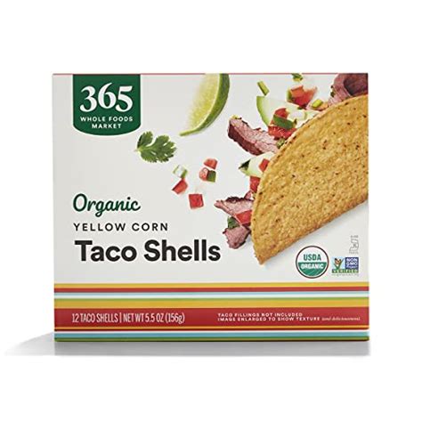 How many calories are in taco shell corn 6