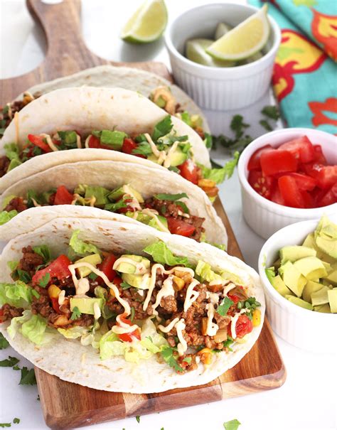 How many calories are in taco tex mex vegetable 1 ea - calories, carbs, nutrition