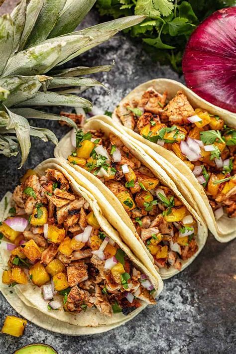 How many calories are in tacos al pastor - calories, carbs, nutrition