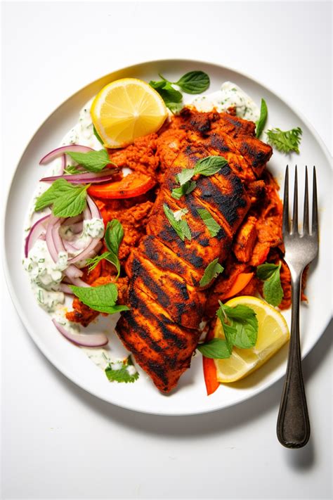 How many calories are in tandoori spiced chicken breast - calories, carbs, nutrition