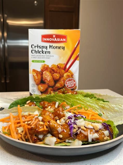 How many calories are in tangerine chicken in lettuce cups - calories, carbs, nutrition