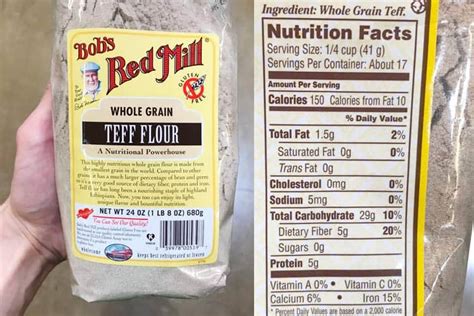 How many calories are in teff, uncooked - calories, carbs, nutrition