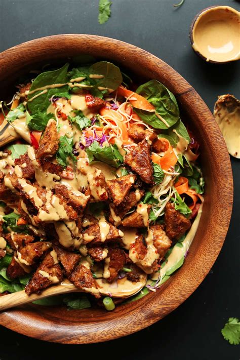 How many calories are in tempeh with peanut sauce - calories, carbs, nutrition