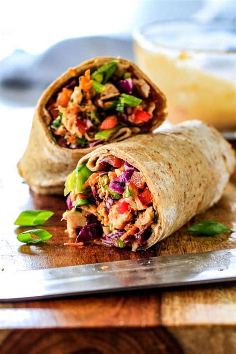 How many calories are in teriyaki chicken wrap - calories, carbs, nutrition