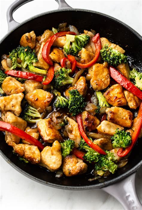 How many calories are in teriyaki glazed chicken stir-fry with rice - calories, carbs, nutrition