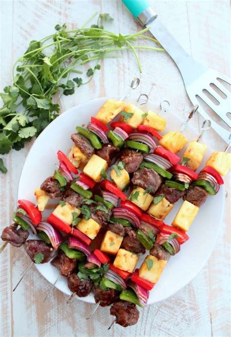 How many calories are in teriyaki steak kabob - calories, carbs, nutrition