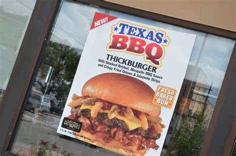 How many calories are in texas bbq thickburger 1/2 lb - calories, carbs, nutrition