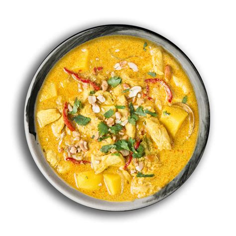 How many calories are in thai chicken massaman - calories, carbs, nutrition