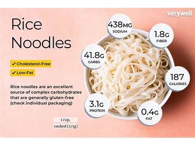 How many calories are in thai pasta - calories, carbs, nutrition