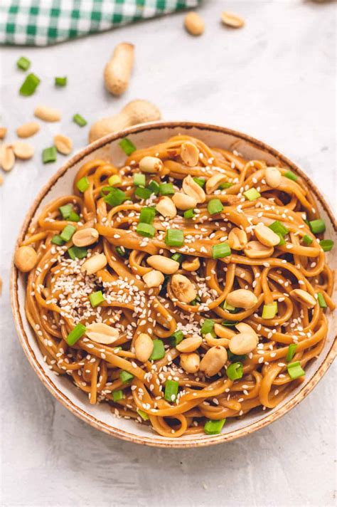 How many calories are in thai sesame noodles with peanuts - calories, carbs, nutrition