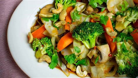 How many calories are in thai spice - thai stir fried vegetables - calories, carbs, nutrition