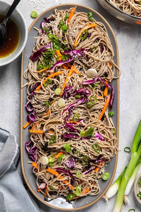 How many calories are in thai style soba noodle salad - calories, carbs, nutrition