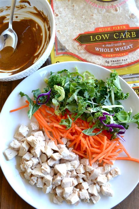 How many calories are in thai wrap - calories, carbs, nutrition