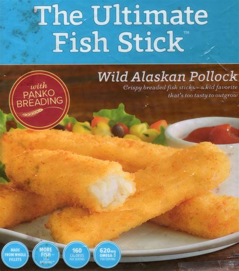 How many calories are in the ultimate fish stick - calories, carbs, nutrition