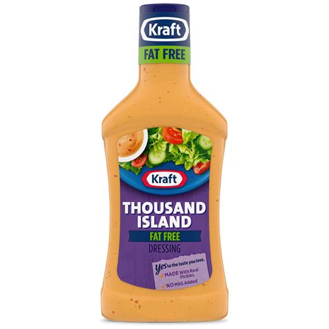 How many calories are in thousand island dressing he - calories, carbs, nutrition