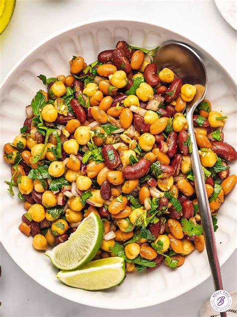 How many calories are in three bean salad - calories, carbs, nutrition