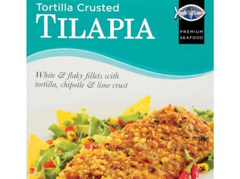 How many calories are in tilapia - tortilla crusted - calories, carbs, nutrition