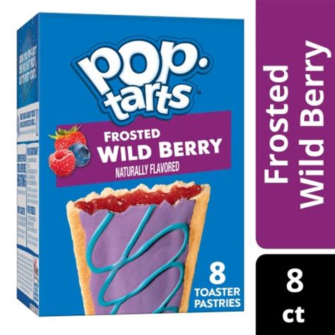 How many calories are in toaster pastries, kellogg, kellogg's pop tarts, frosted wild berry - calories, carbs, nutrition