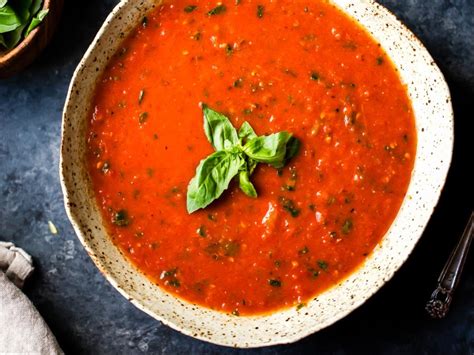 How many calories are in tomato @ basil soup - calories, carbs, nutrition