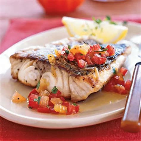 How many calories are in tomato basil baked sea bass - calories, carbs, nutrition