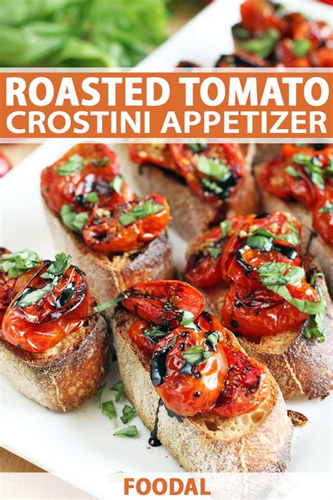 How many calories are in tomato crostini - calories, carbs, nutrition