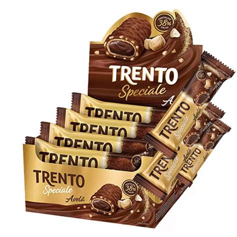 How many calories are in trento chocolate - calories, carbs, nutrition