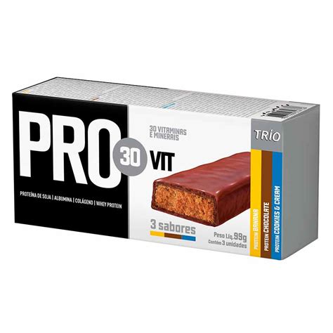 How many calories are in trio pro 30 vit - calories, carbs, nutrition